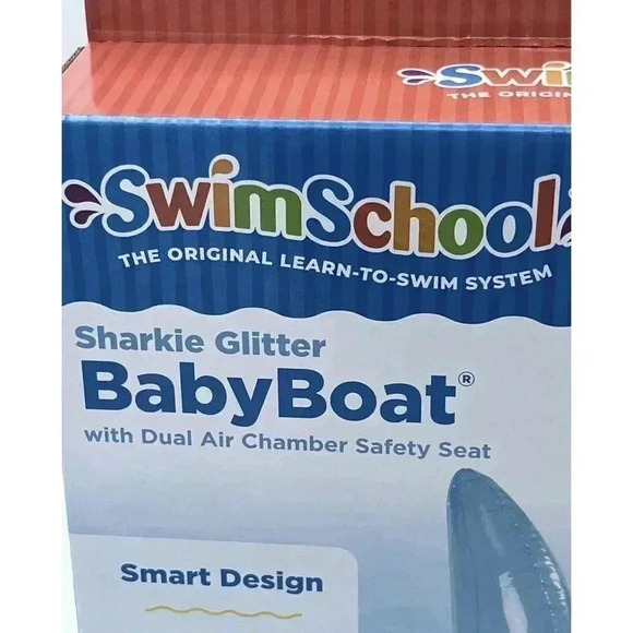Swim School 16-18 Months Baby Boat Level 1 Sharkie Glitter. New in Box - Picture 4 of 15